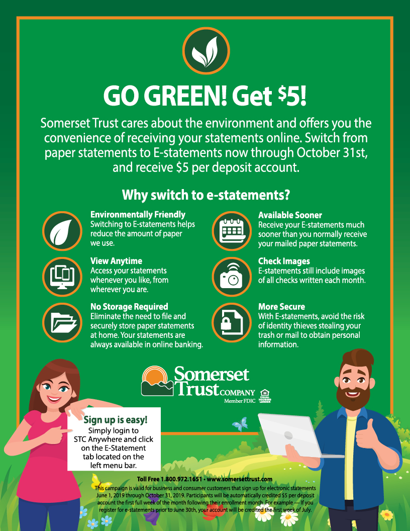 9_26_19_STC e-statement flyer TWO Go Green