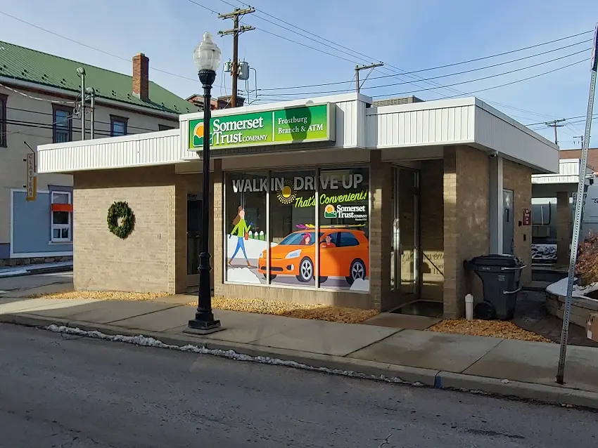 Somerset Trust Frostburg Broadway Branch viewed from across the street