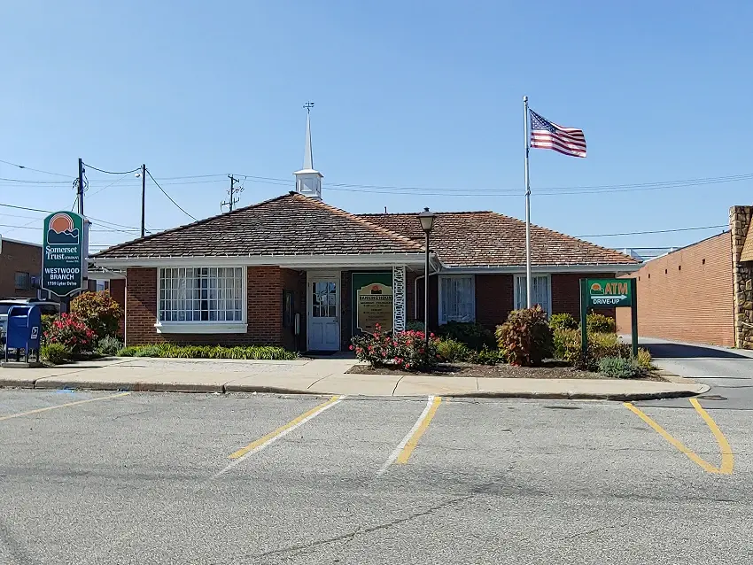 Somerset Trust Westwood branch viewed from across the street