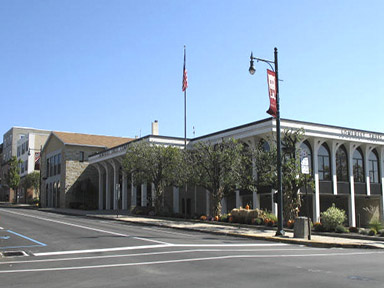 Outside view of Main Office Branch